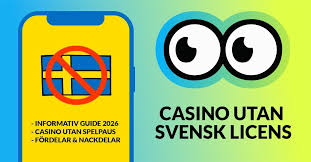 Utforska Online Casino Utan Svensk Licens Fördelar och Nackdelar
